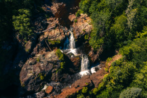 upper peninsula waterfalls