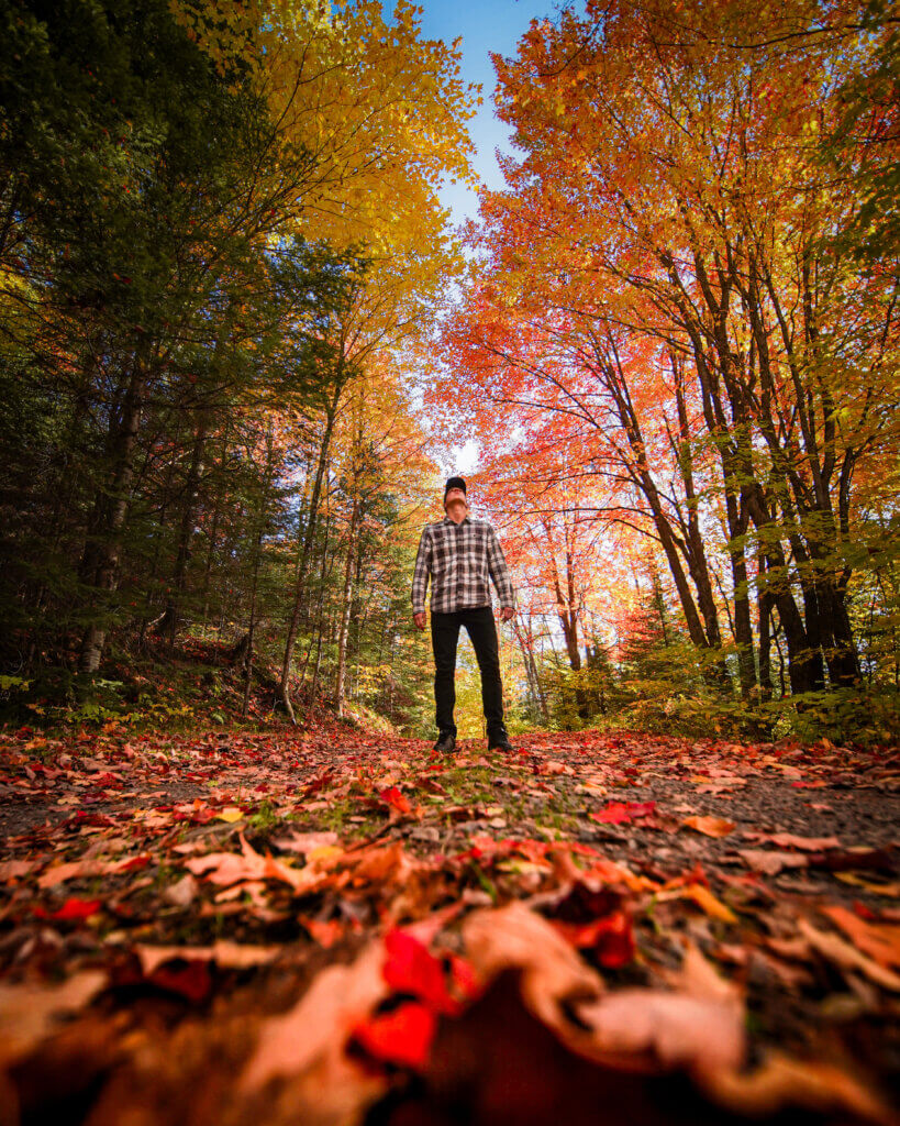 camp near the porcupine mountains