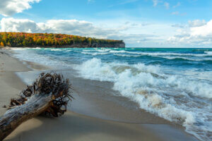 upper peninsula waterfalls