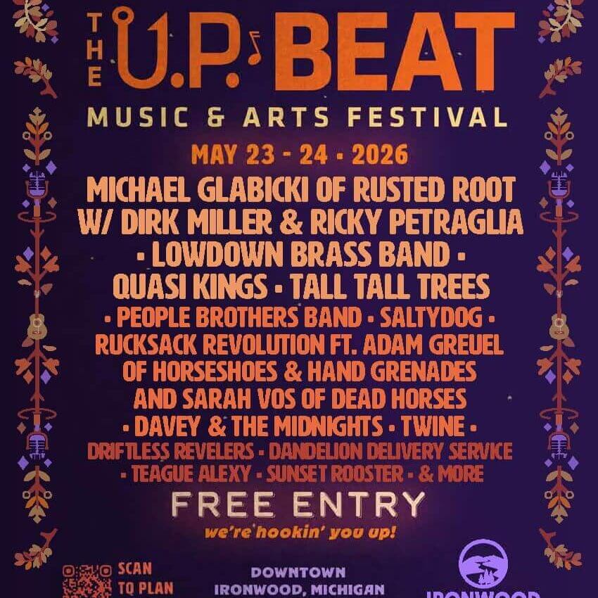 The Up Beat Music Festival Flyer